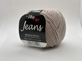 Jeans 8225 kakaově hnědá