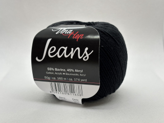 Jeans 8001 černá