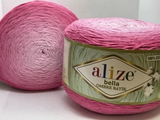 Bella ombre batik 7405 růžová