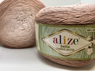 Bella ombre batik 7410 hnědá