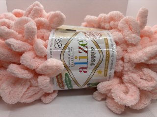 Puffy 340 světle lososová