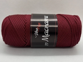 PP macrame 4031 vínová
