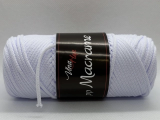 PP macrame 4002 bílá