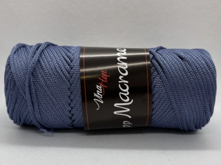 PP macrame 4113 jeansově modrá