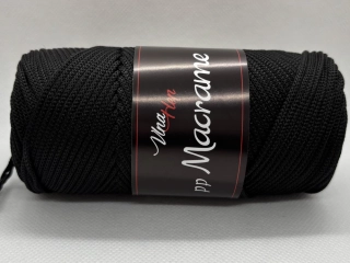 PP macrame 4001 černá