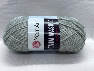 Denim washed 908 světle šedá