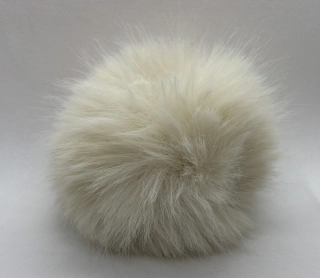 Bambule 11 cm světlá krémová