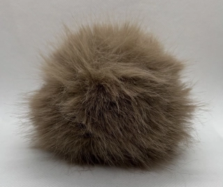 Bambule 11 cm tmavá béžová