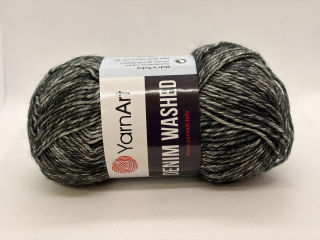 Denim washed 923 černá