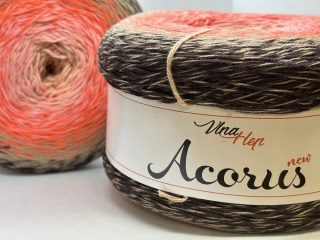 Acorus 9705 korálová-hnědá