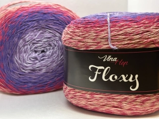 Floxy 9928 fialová-růžová žíhaná