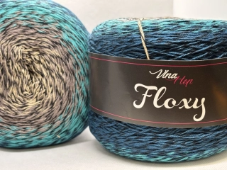 Floxy 9937 šedá-modrá žíhaná