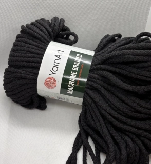 macrame braided 750 černá