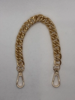 Řetízek/ucho 25 cm růžové zlato