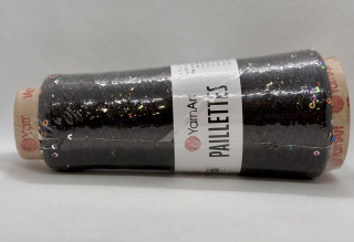 Paillettes 8010 černá